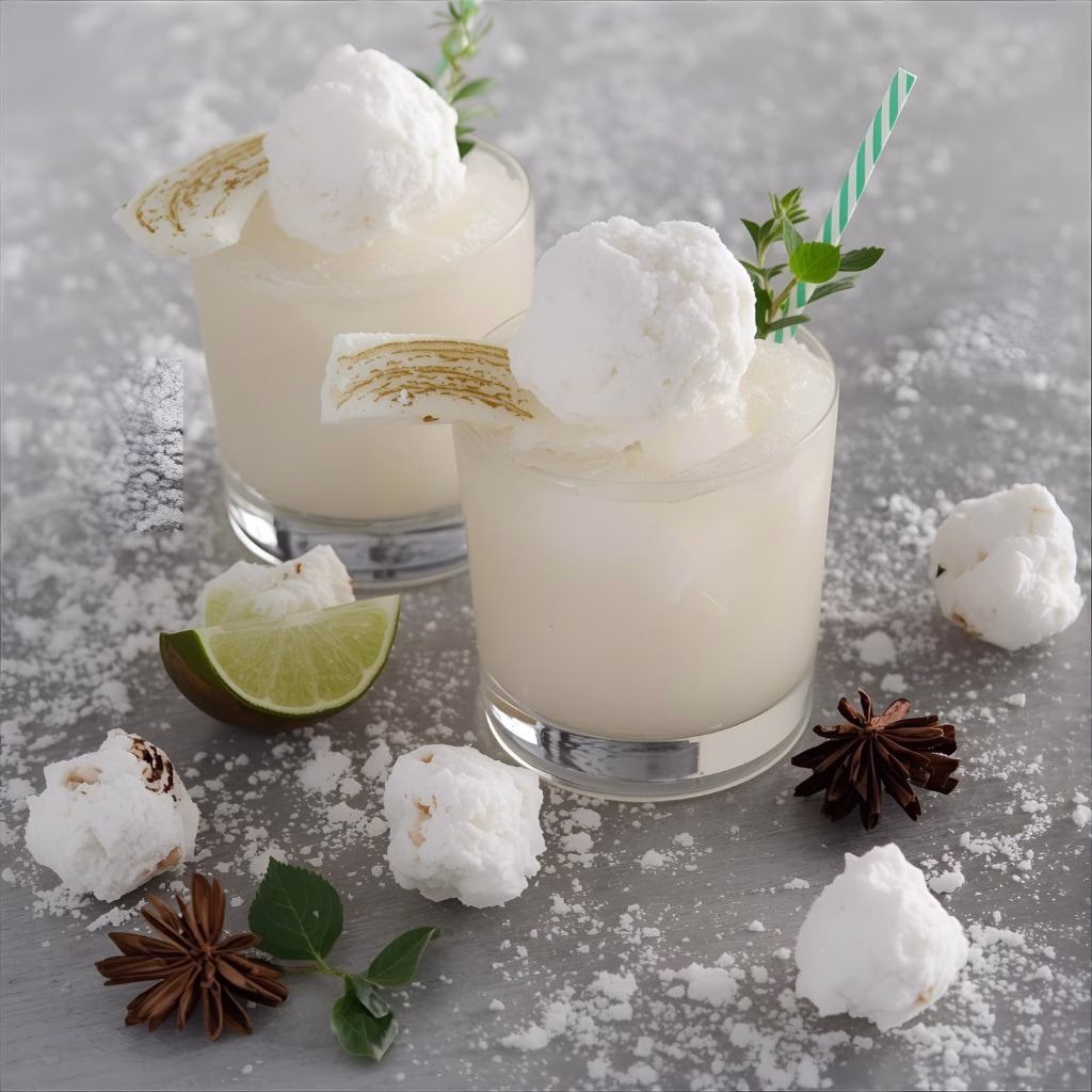Coconut Snowball Mocktail
