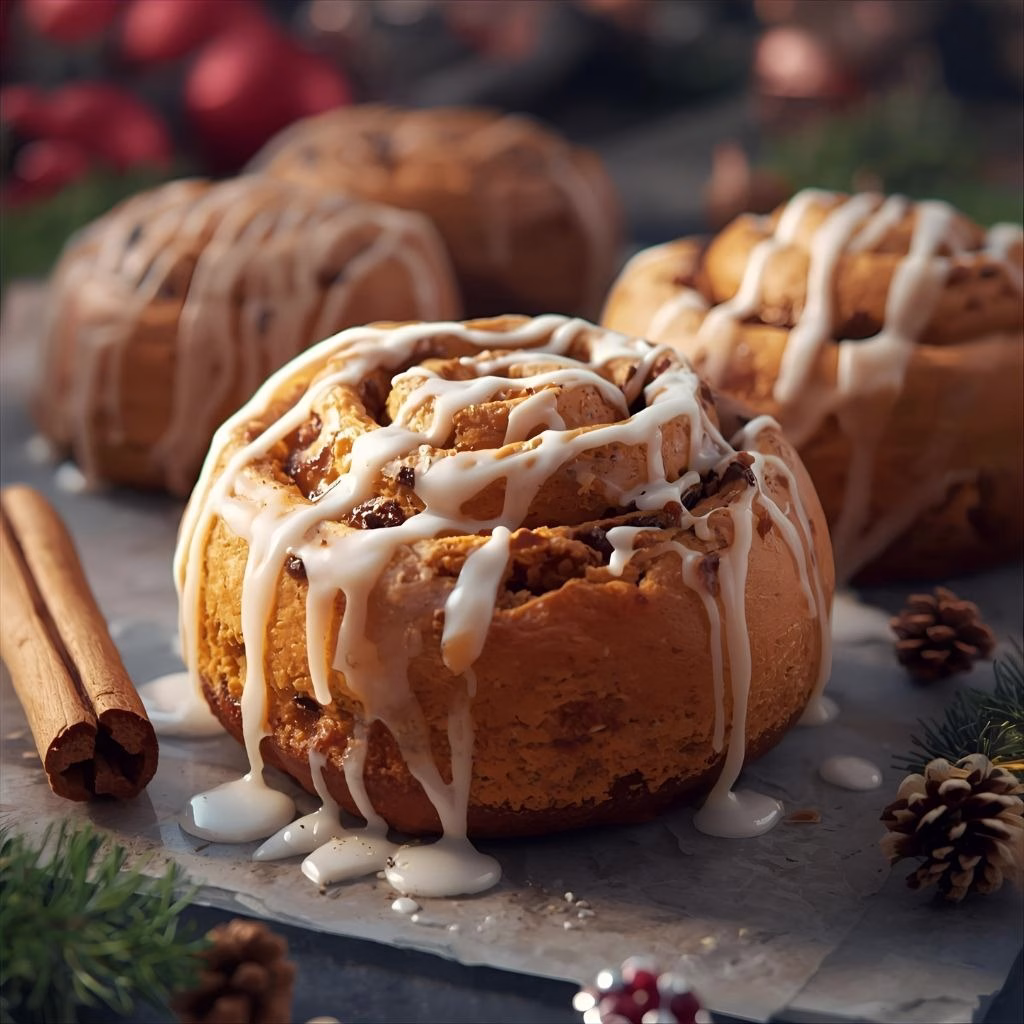 Gingerbread Cinnamon Rolls