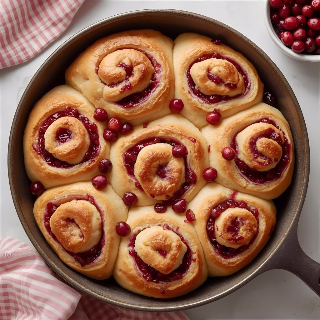 Cranberry Sweet Rolls
