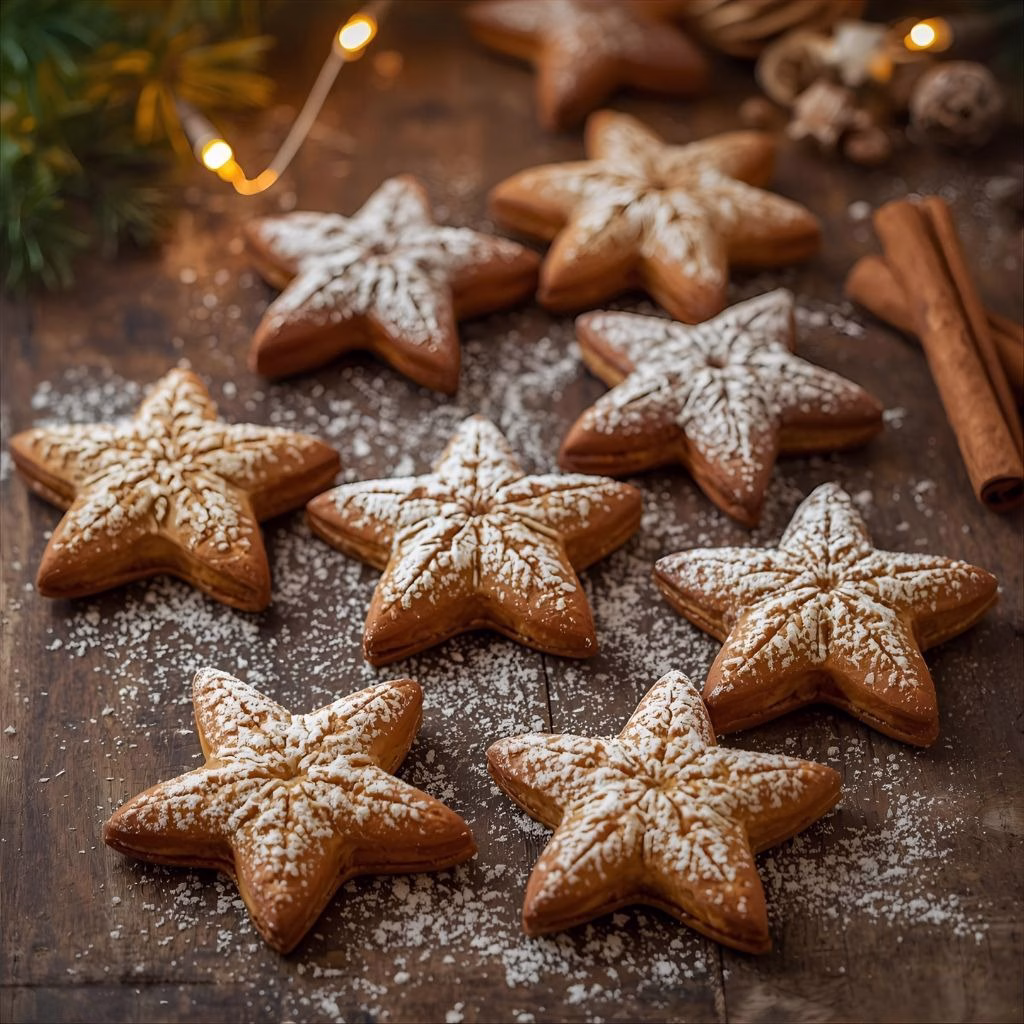 German Cinnamon Stars (Zimtsterne)