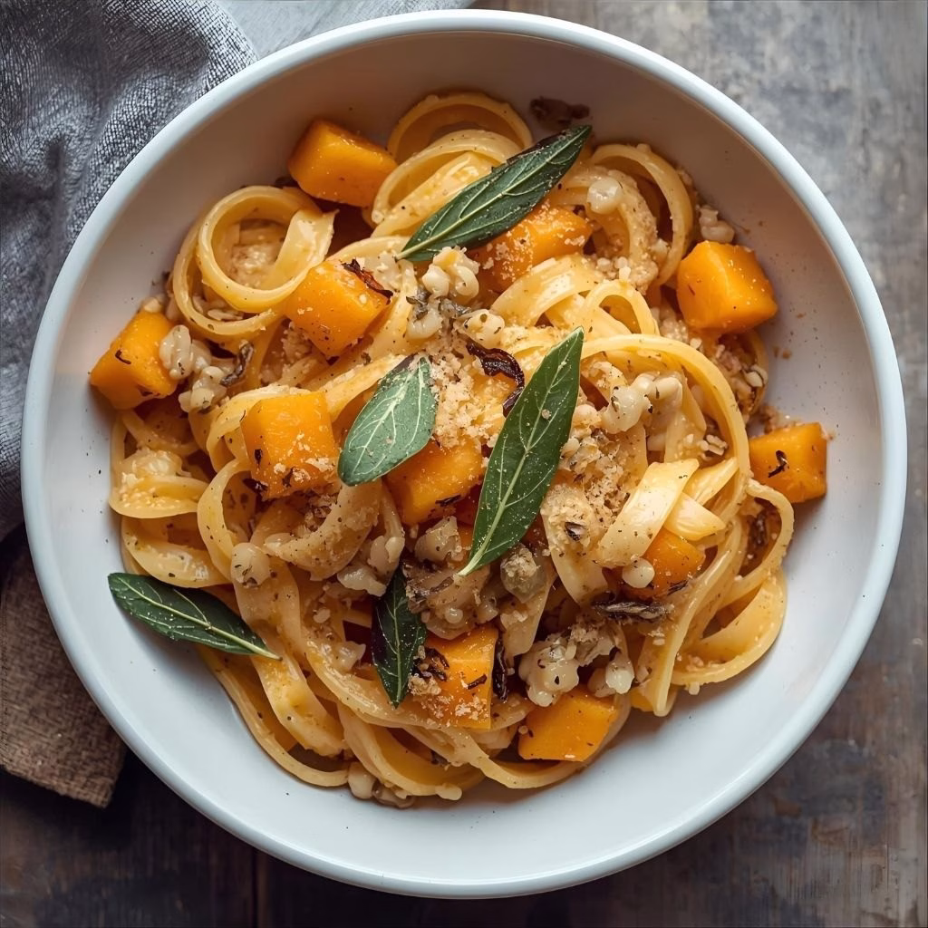 Butternut Squash & Sage Pasta Recipe
