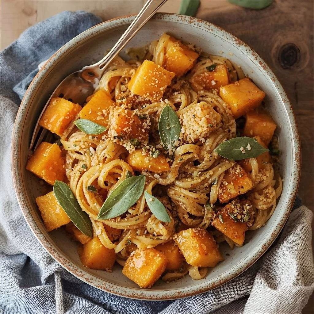 Butternut Squash & Sage Pasta Recipe