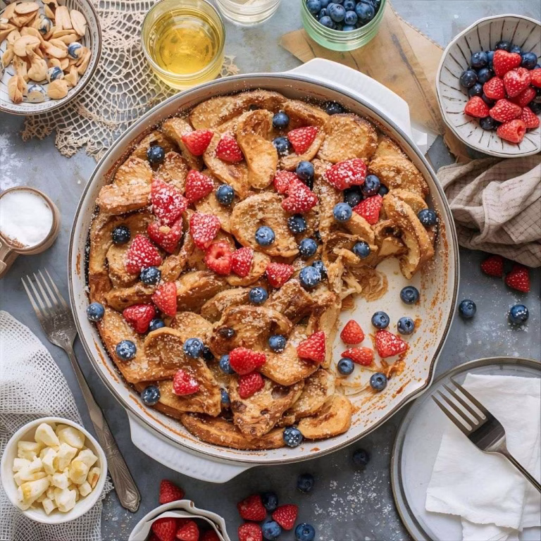 Overnight French Toast Casserole Recipe