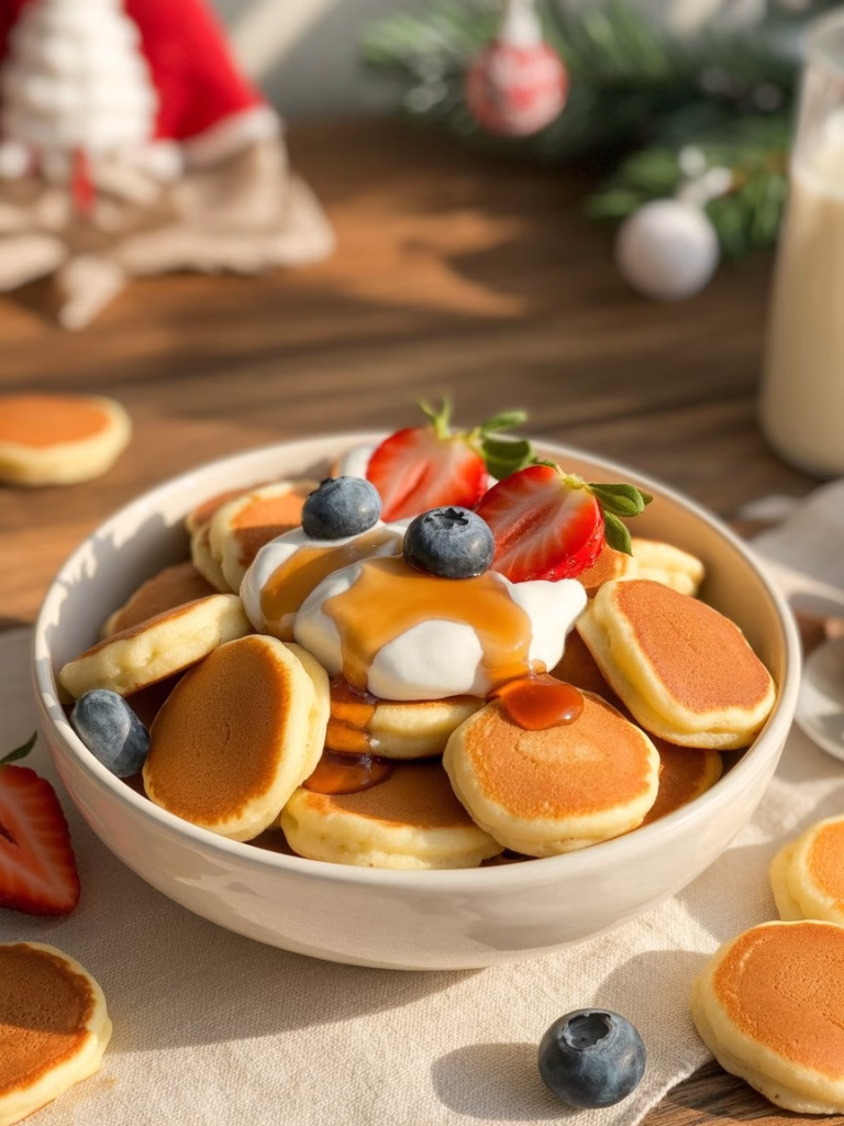 TikTok Mini Pancake Cereal