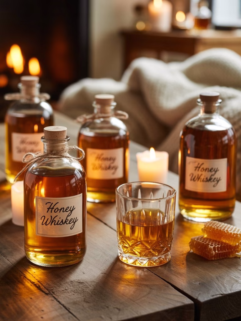 Homemade Honey Whiskey