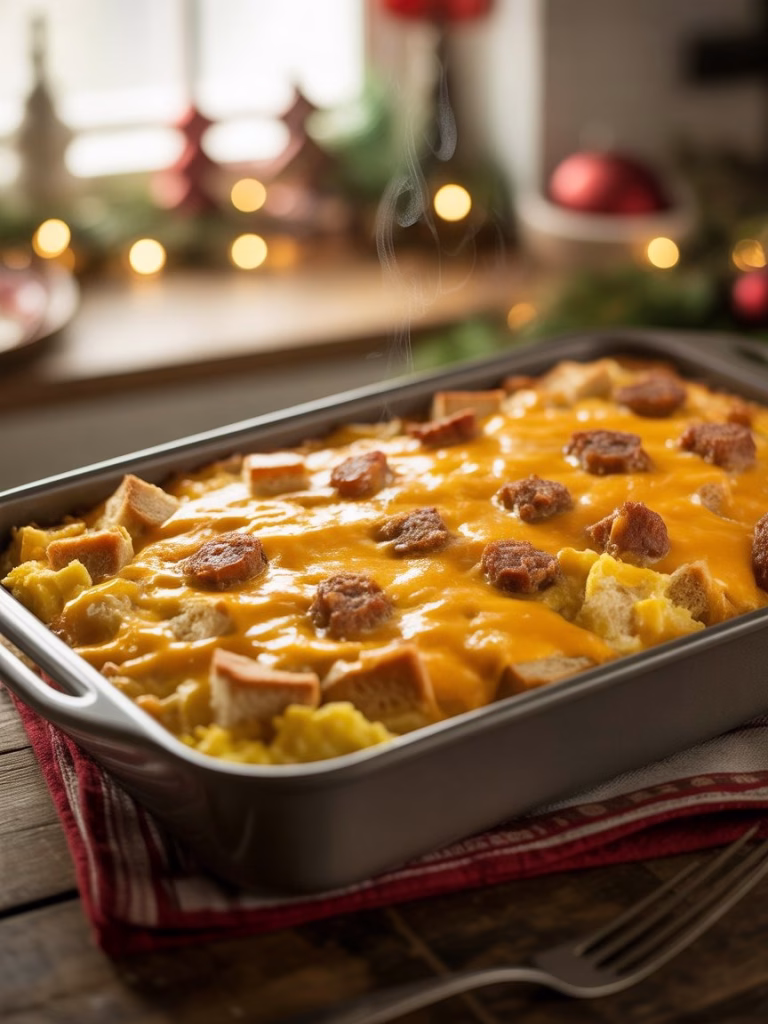 Classic Sausage and Egg Breakfast Casserole
