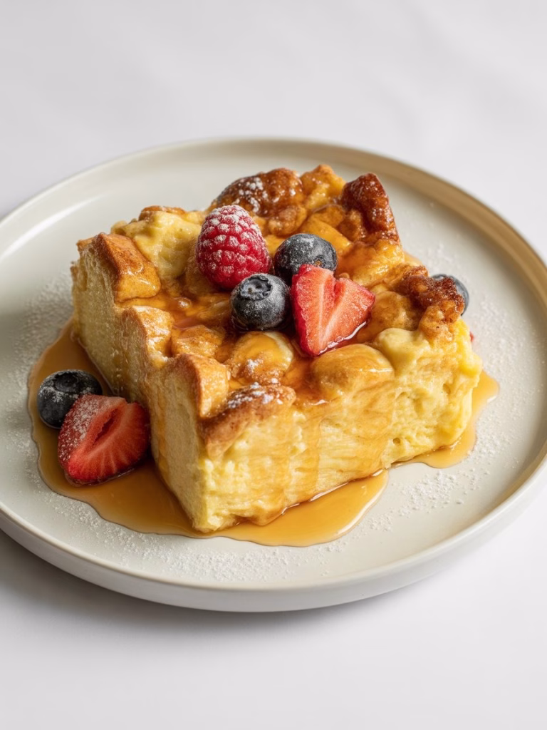 Overnight French Toast Breakfast Casserole