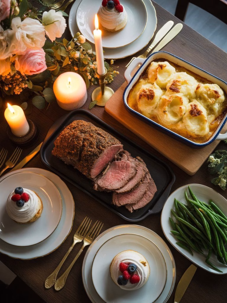 Christmas Menu for Six