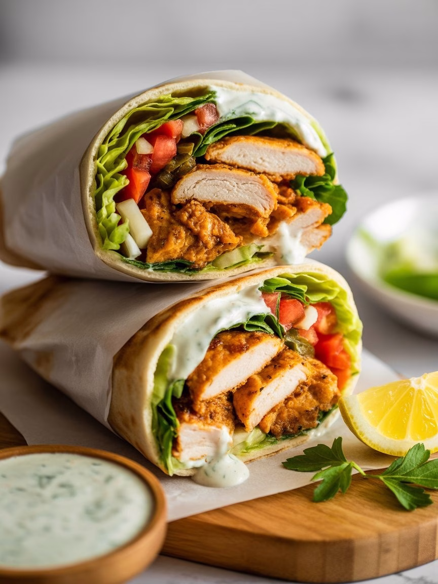 chicken shawarma with garlic sauce recipe