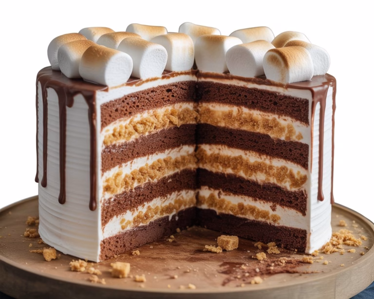 S’mores Cake Recipe