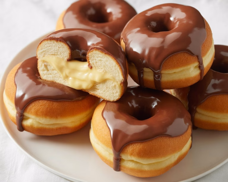 Boston Cream Doughnuts Recipe