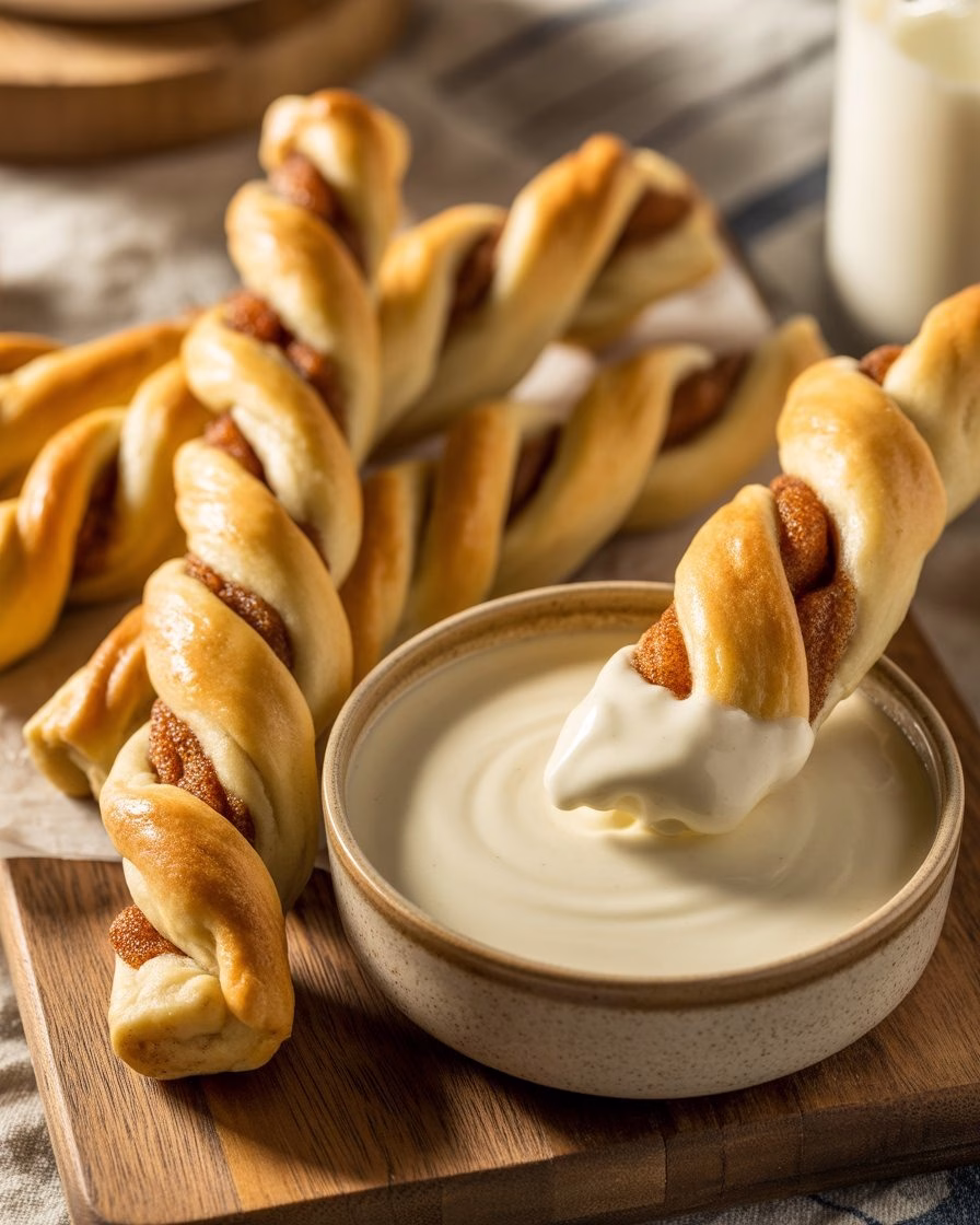 Cinnamon Roll Dippers Recipe