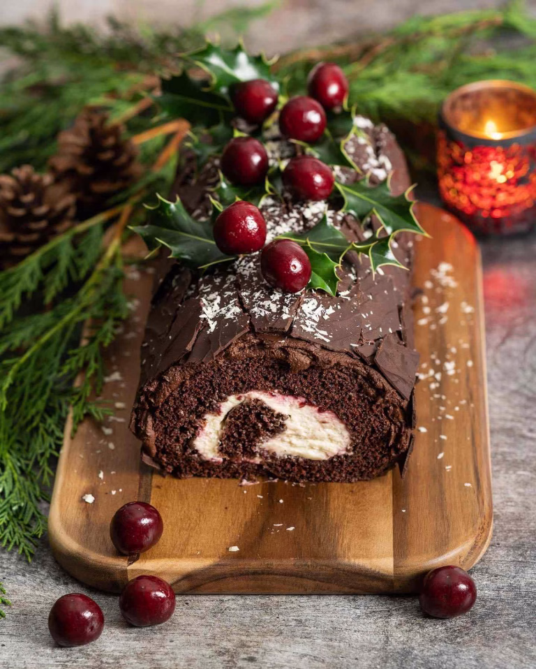 Yule Log Recipe / Buche De Noel