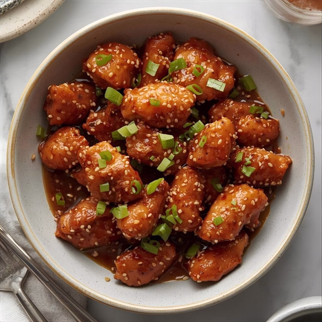 Sticky Sesame Chicken Recipe