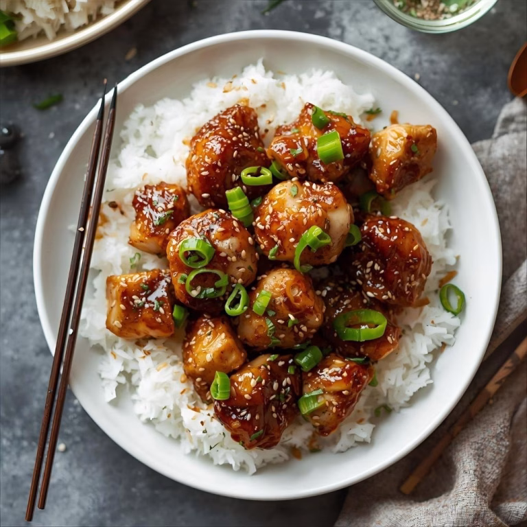 Sticky Sesame Chicken Recipe