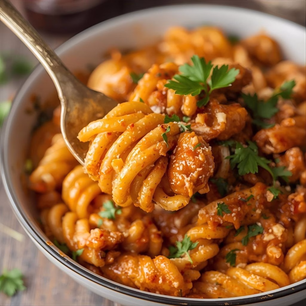 One Pot Cajun Chicken Pasta Recipe