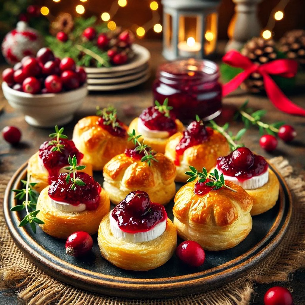 Cranberry Brie Bites Recipe