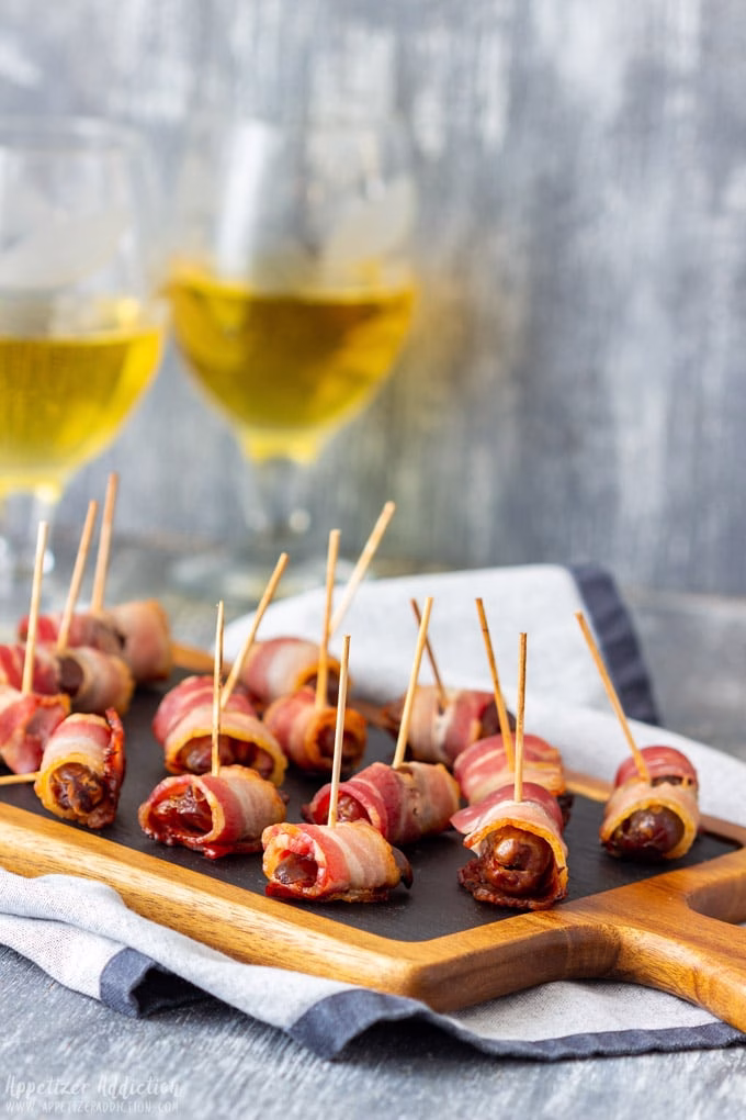 Bacon-Wrapped Dates