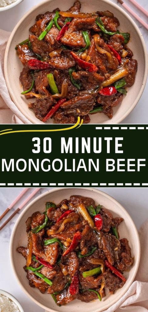 30 Minute Mongolian Beef Recipe
