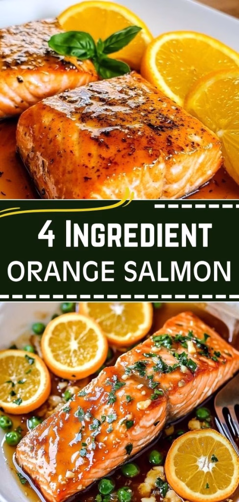 4 Ingredient Orange Salmon Recipe