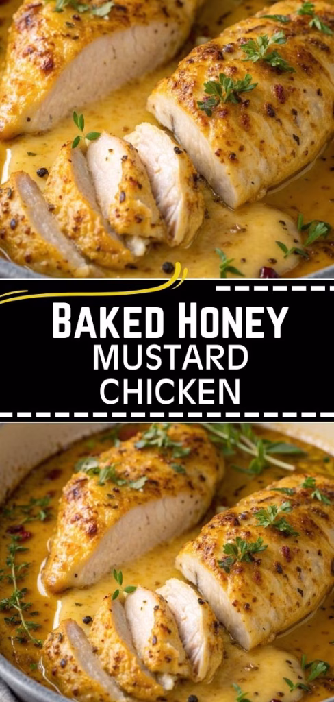 Baked Honey Mustard Chicken Recipe