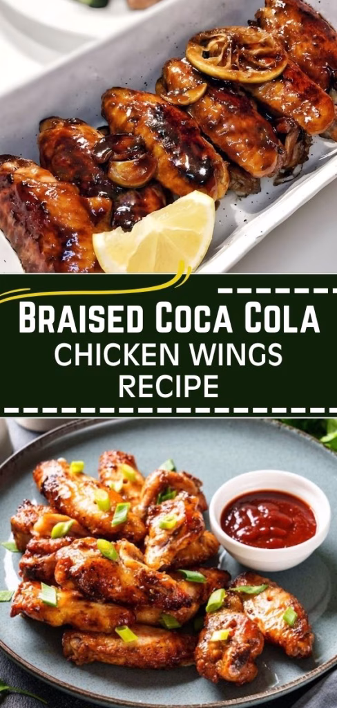 Braised Coca Cola Chicken Wings Recipe
