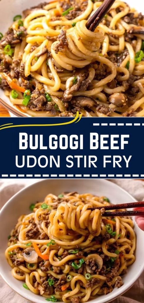 Bulgogi Beef Udon Stir Fry Recipe