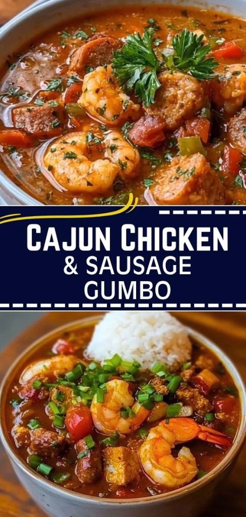 Cajun Chicken And Sausage Gumbo Recipe