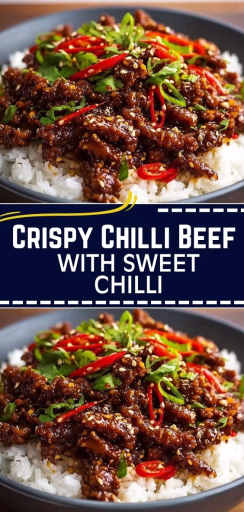 Crispy Chilli Beef with Sweet Chilli Recipe