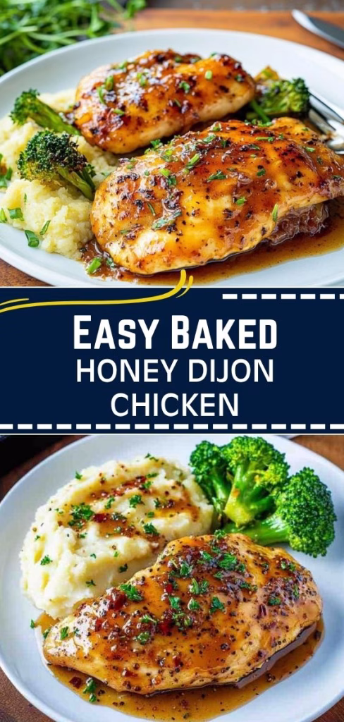 Easy Baked Honey Dijon Chicken Recipe