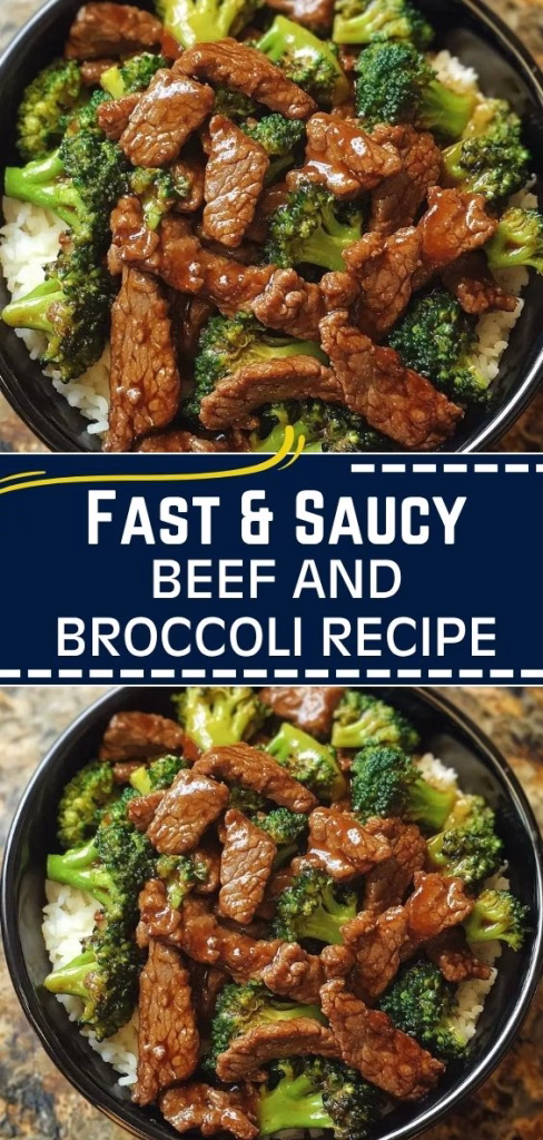 Fast and Saucy Beef and Broccoli Recipe