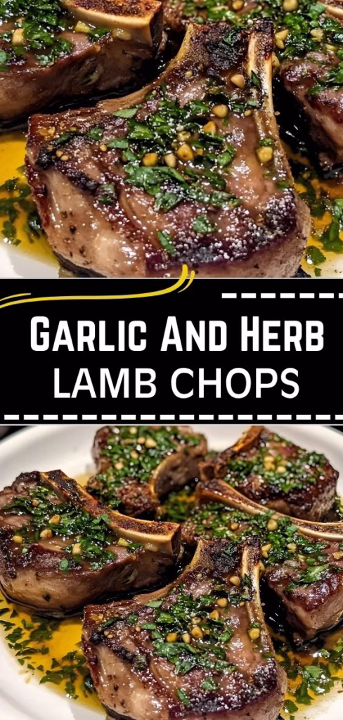 Garlic and Herb Lamb Chops Recipe