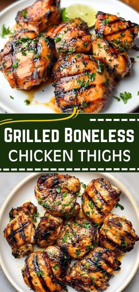 Grilled Boneless Chicken Thighs Recipe