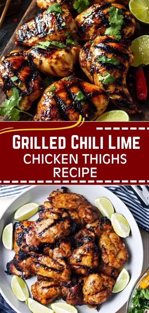 Grilled Chili Lime Chicken Thighs Recipe