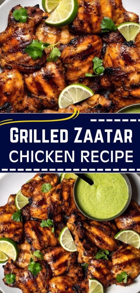 Grilled Zaatar Chicken Recipe