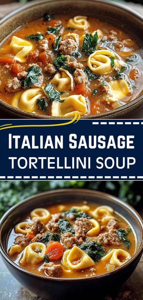 Italian Sausage Tortellini Soup Recipe