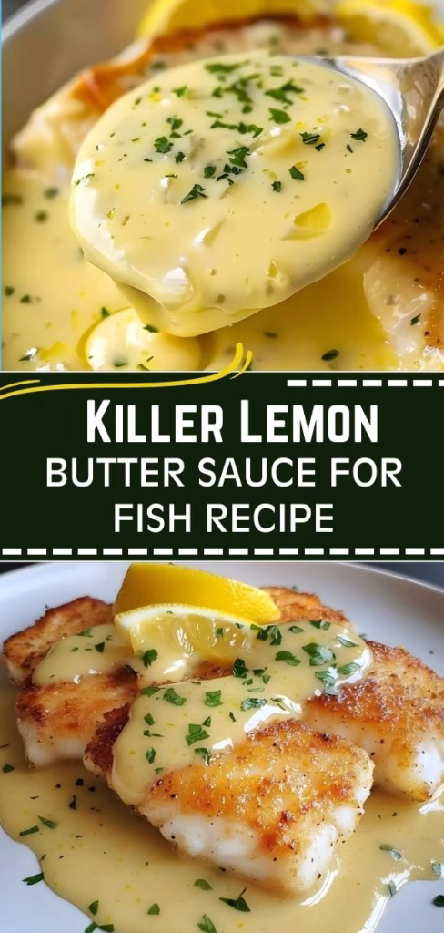 Killer Lemon Butter Sauce For Fish Recipe