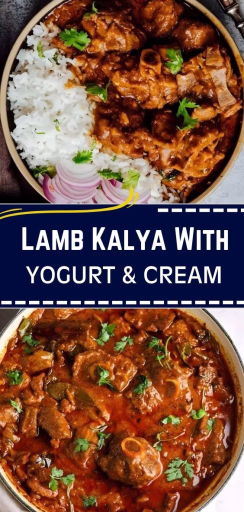 Lamb Kalya With Yogurt And Cream Recipe