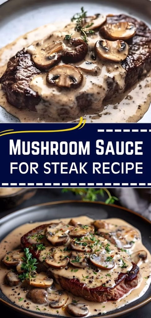 Mushroom Sauce For Steak Recipe