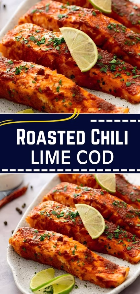 Roasted Chili Lime Cod Recipe