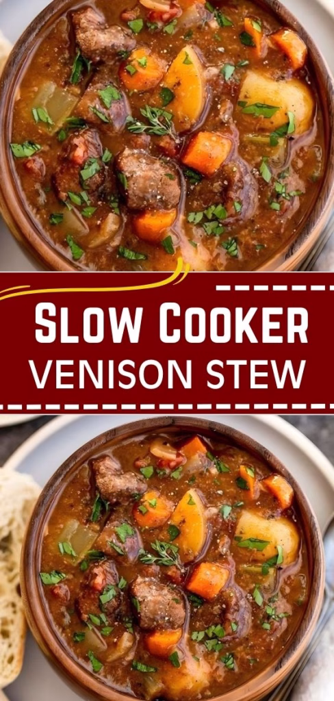 Slow Cooker Venison Stew Recipe