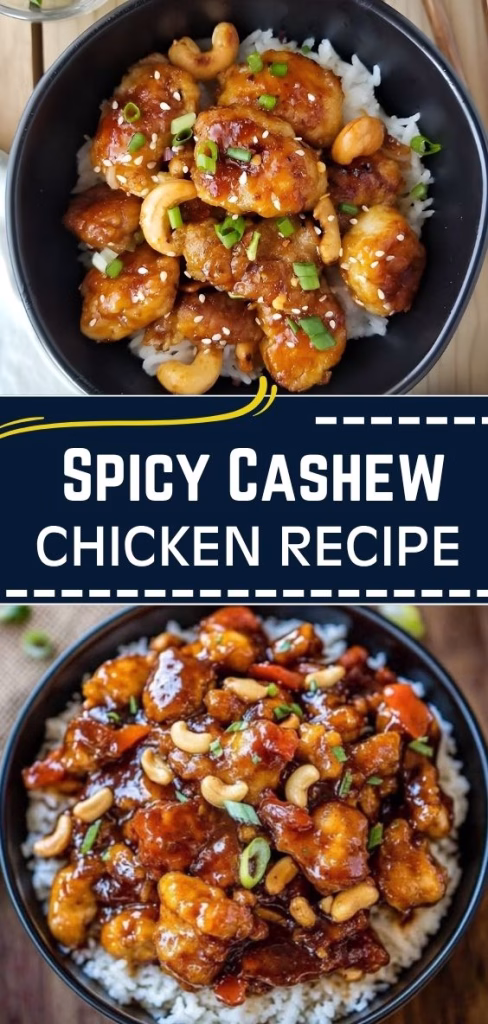 Spicy Cashew Chicken Recipe