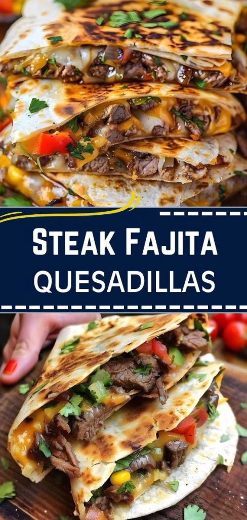 Steak Fajita Quesadillas Recipe
