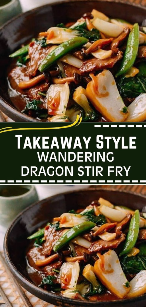 Takeaway Style Wandering Dragon Stir Fry Recipe