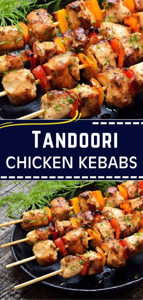 Tandoori Chicken Kebabs Recipe