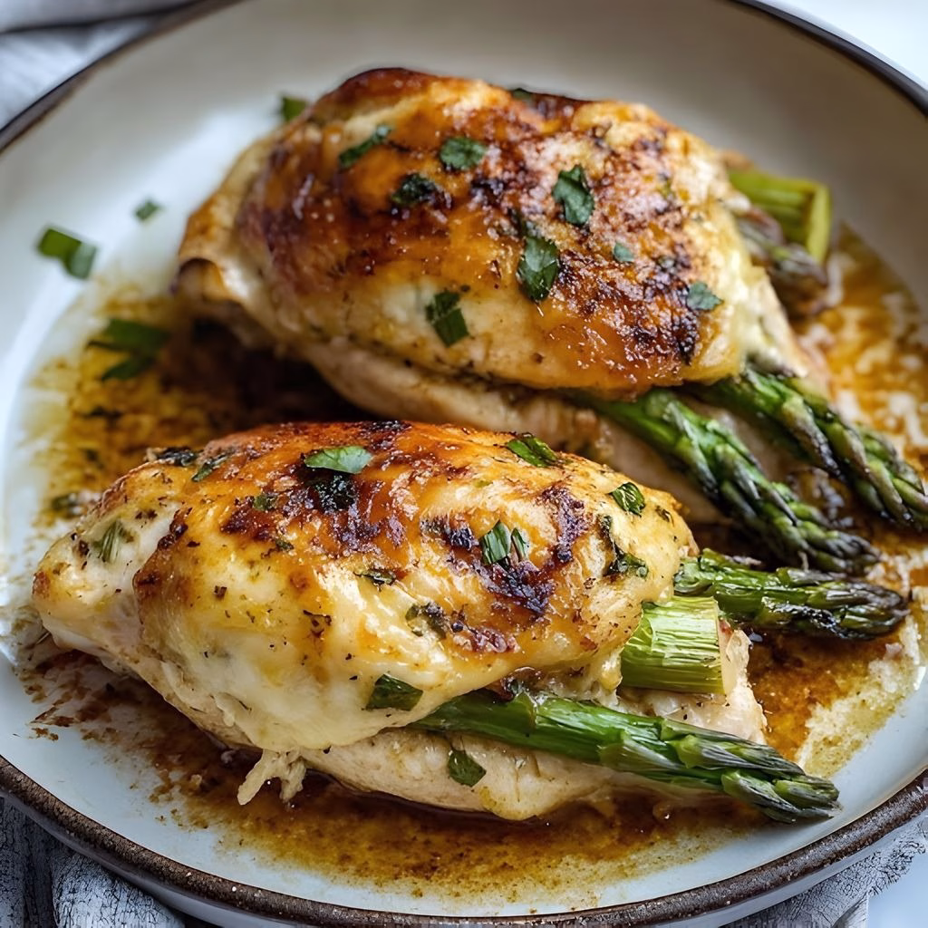 Asparagus Stuffed Chicken Breast Recipe