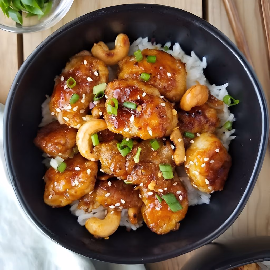 Spicy Cashew Chicken Recipe