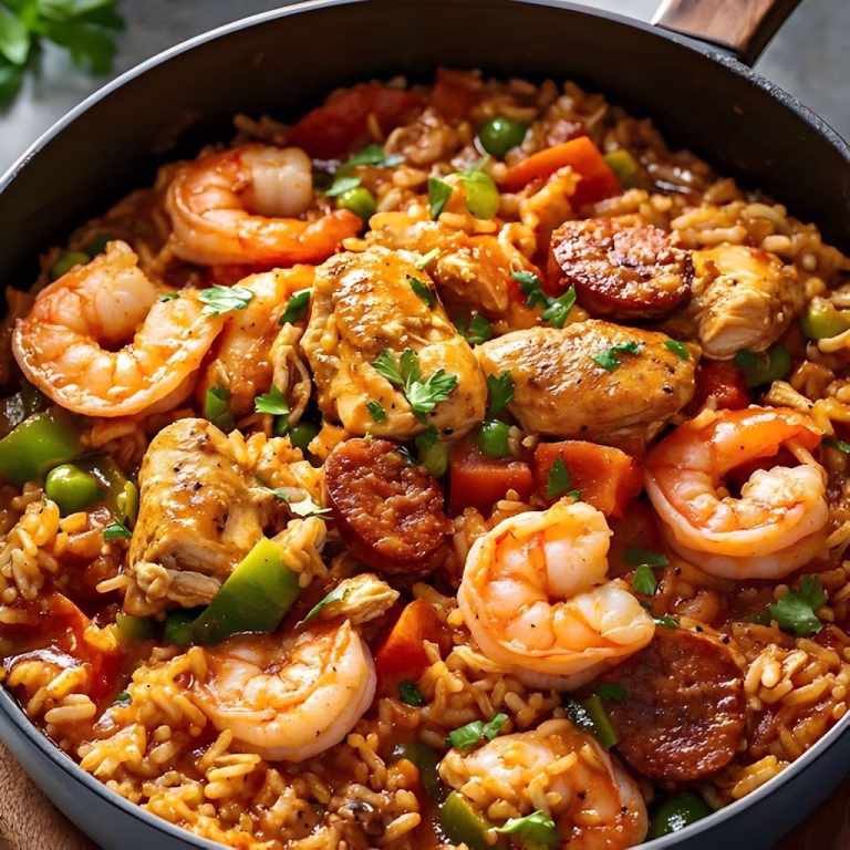 Jambalaya Recipe With Chicken Shrimp And Sausage