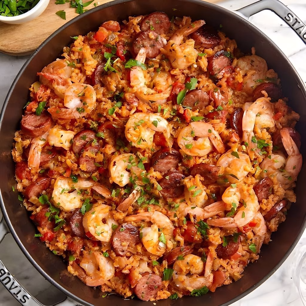 Jambalaya Recipe With Chicken Shrimp And Sausage