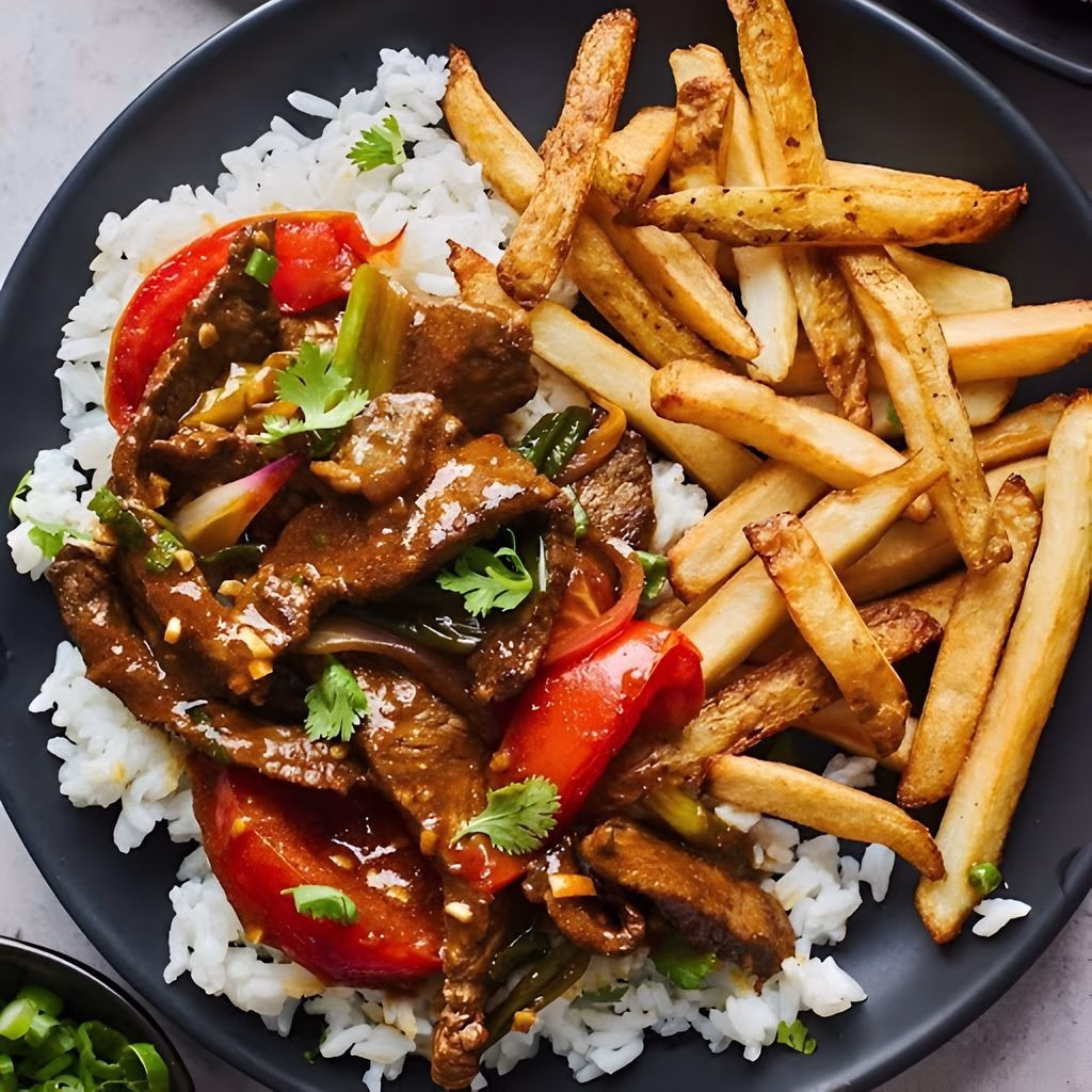 Lomo Saltado Peruvian Beef Stir Fry Recipe